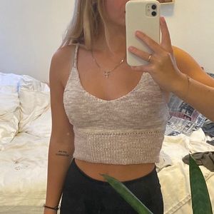 knit crop top